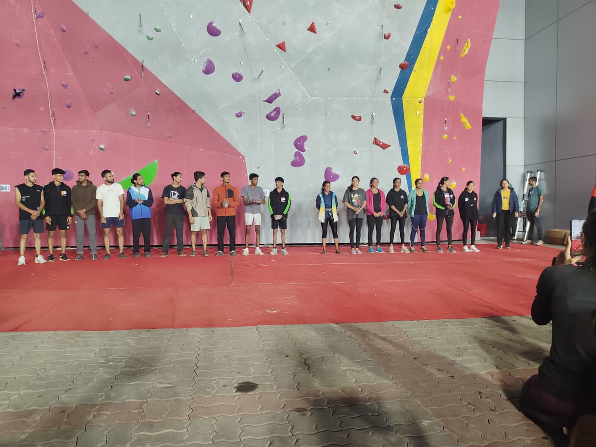 29th IMF West Zone Sport Climbing Championship 2025 - Competition Area