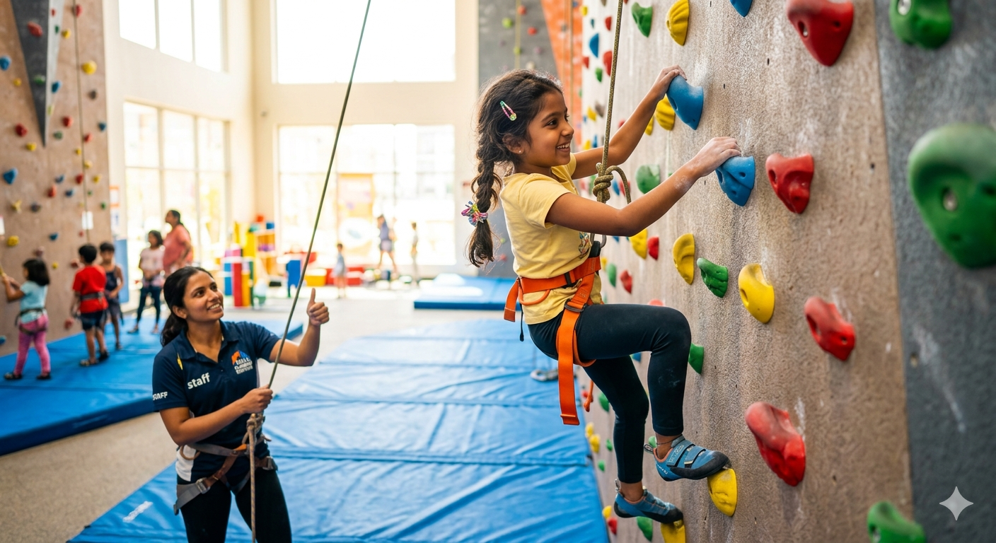 Rock climbing